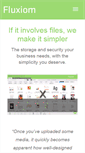 Mobile Screenshot of fluxiom.com