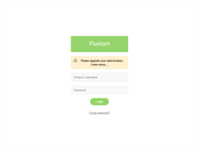 Tablet Screenshot of phoenix.fluxiom.com